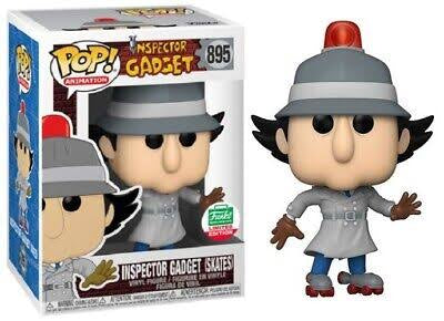 Funko Pop! Inspector Gadget (Skates) 895 Funko Shop Exclusive Figure + Pop Protector