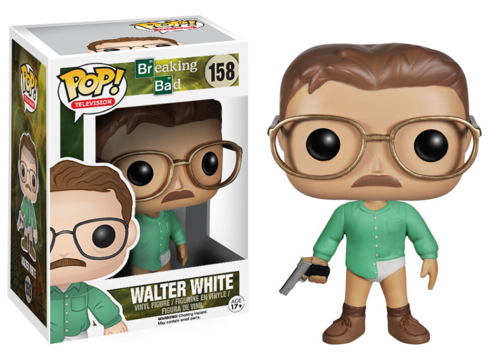Funko Pop! Breaking Bad - Walter White 158 Figure (VAULTED) + Pop Protector