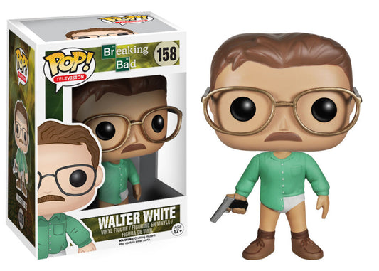 Funko Pop! Breaking Bad - Walter White 158 Figure (VAULTED) + Pop Protector