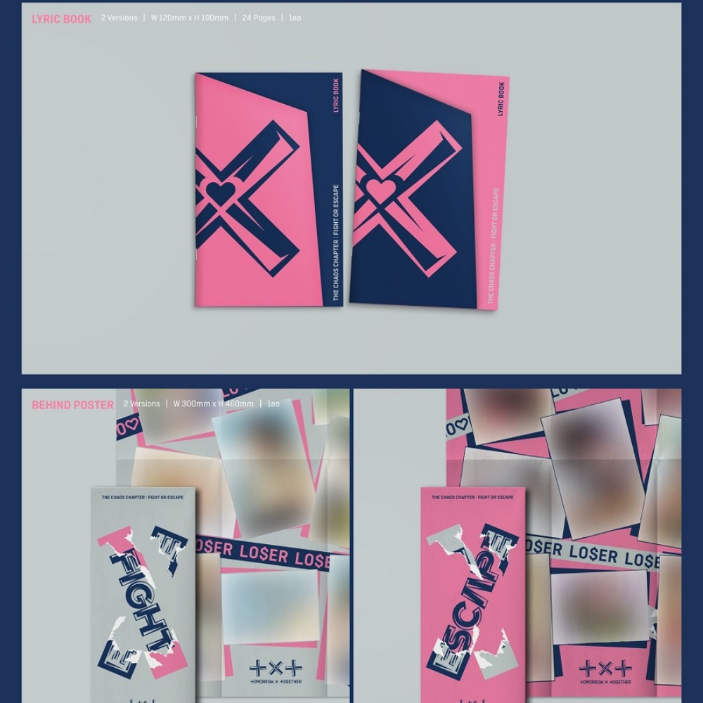 K-POP TOMORROW X TOGETHER (TXT) - CHAOS CHAPTER : FIGHT OR ESCAPE (ESCAPE VERSION)