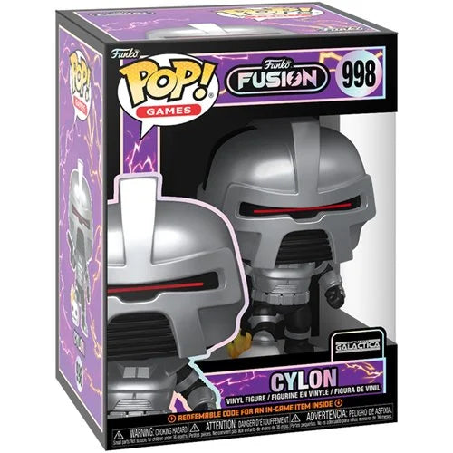 Funko Pop! Funko Fusion Battlestar Galactica Cylon 998 + Free Protector