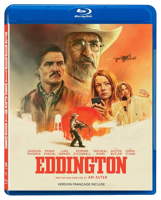 Eddington Blu-ray (2025) | Ari Aster Film | Joaquin Phoenix, Pedro Pascal, Emma Stone