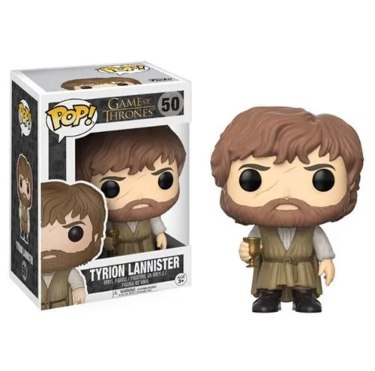 Funko Pop! Game of Thrones Tyrion Lannister 50 + Free Protector (VAULTED)