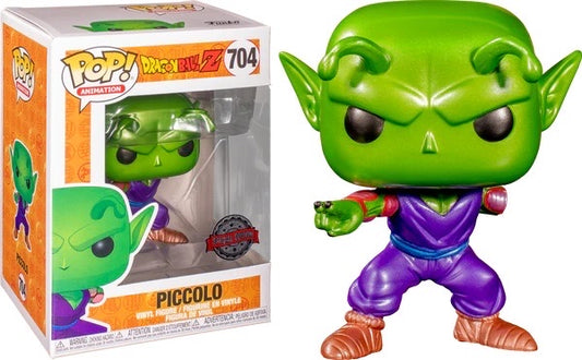 Funko Pop! Dragon Ball Z Piccolo (Metallic) 704 Special Edition (VAULTED) + Free Protector