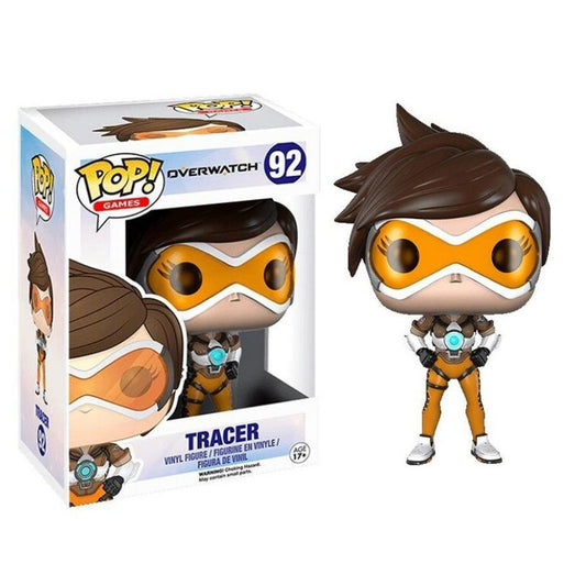 Funko Pop! Overwatch Tracer 92 + Free Protector (VAULTED)