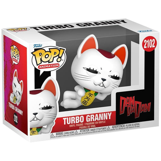 Funko Pop! Dandadan - Turbo Granny 2102 Figure + Pop Protector
