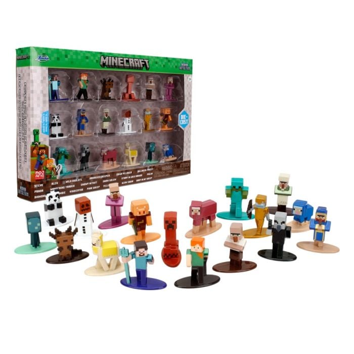 Minecraft Nano Metalfigs Series 14 Figures 18 Pack