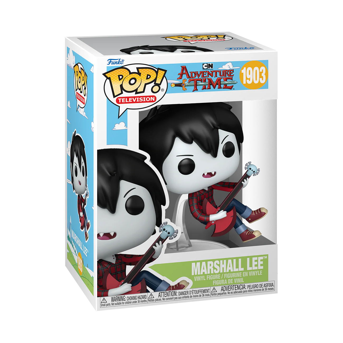 Funko Pop! Adventure Time - Marshall Lee 1903 Figure + Pop Protector