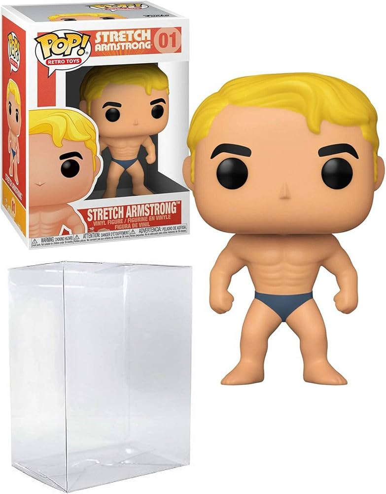 Funko Pop! Stretch Armstrong 01 + Free Protector