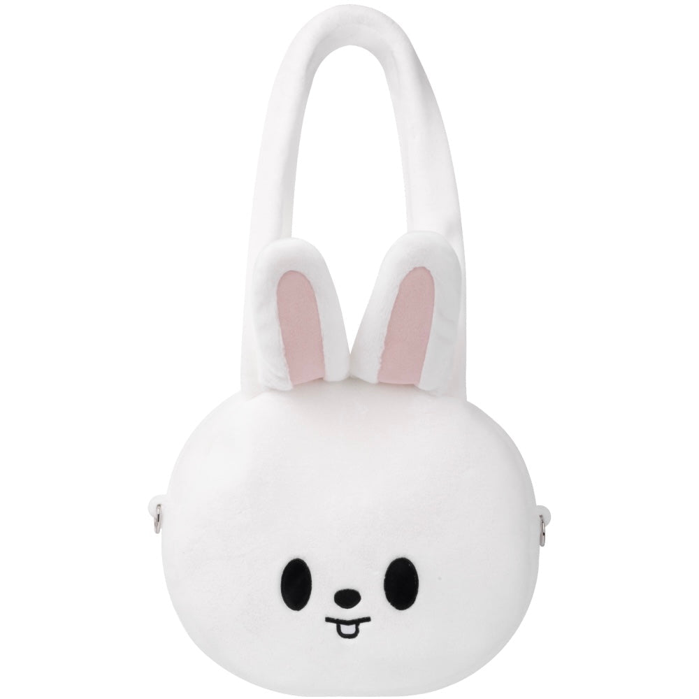 (PRE-ORDER) K-POP STRAY KIDS - SKZOO FACE SHOULDER BAG - SKZOO EVERYWHERE ALL AROUND THE WORLD (8 VERSIONS)