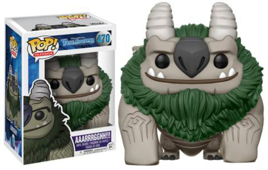 Funko Pop! DreamWorks Troll Hunters - Aaarrrgghh!!! 470 + Free Protector (VAULTED)