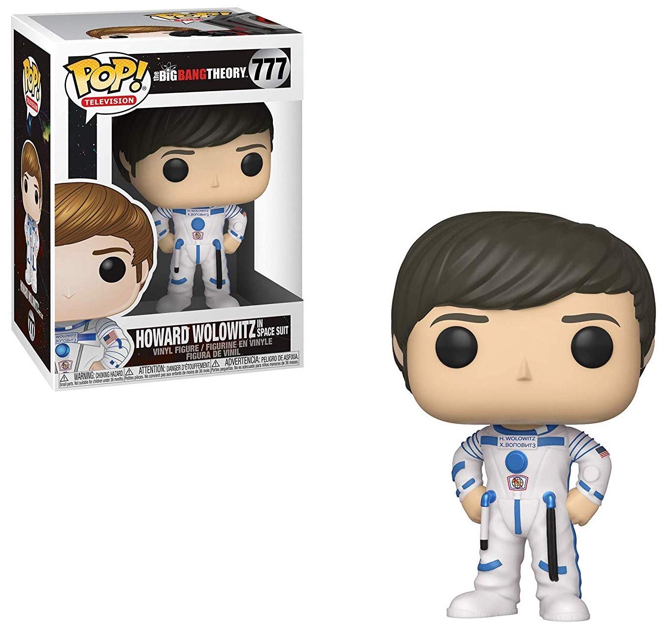 Funko Pop! The Big Bang Theory Howard Wolowitz in Space Suit 777 (VAULTED) + Free Protector