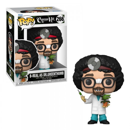 Funko Pop! Cypress Hill B-Real As Dr.Greenthumb 266 + Free Protector