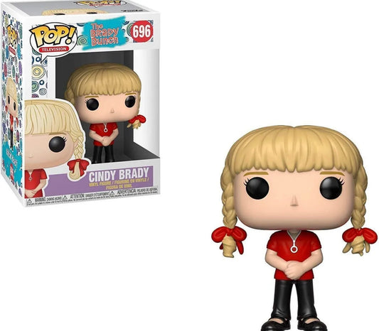 Funko Pop! The Brady Bunch Cindy Brady 696 + Free Protector (small tear in box)