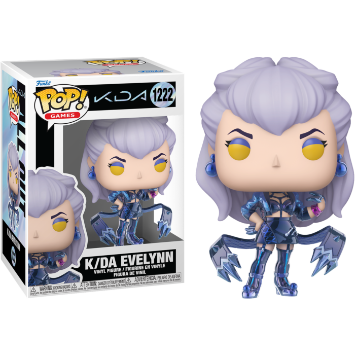Funko Pop! KDA - K/DA Evelynn 1222 Figure + Pop Protector