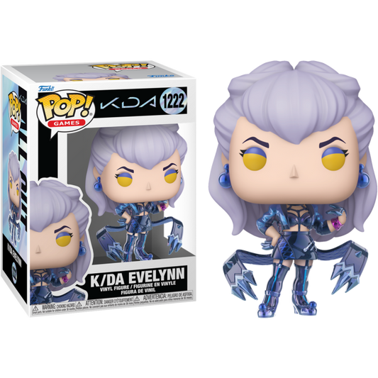 Funko Pop! KDA - K/DA Evelynn 1222 Figure + Pop Protector