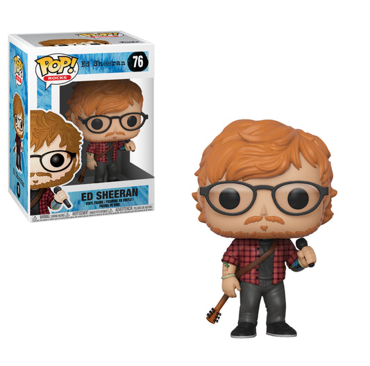 Funko Pop! Ed Sheeran 76 + Free Protector (VAULTED)