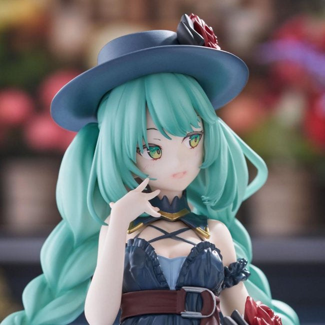 FuRyu Hatsune Miku Trio-Try-iT Miku Outing Dress Ver. Statue Figure  *New In Box*