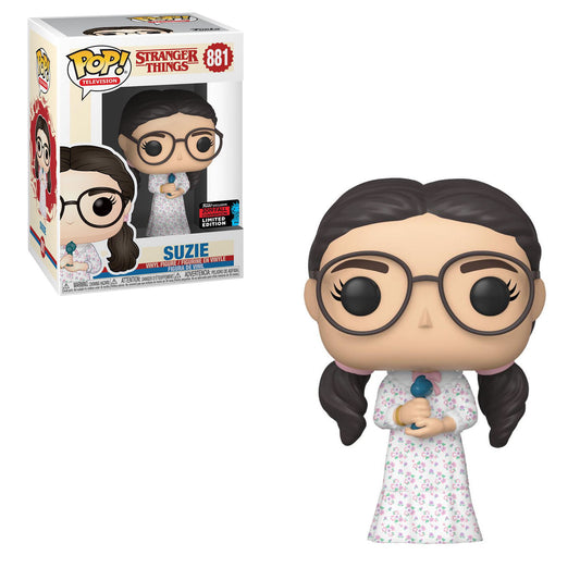 Funko Pop! Stranger Things Suzie 2019 Fall Convention Exclusive 881 + Free Protector (VAULTED)