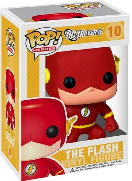 Funko Pop! DC Universe The Flash 10 + Free Protector (VAULTED)