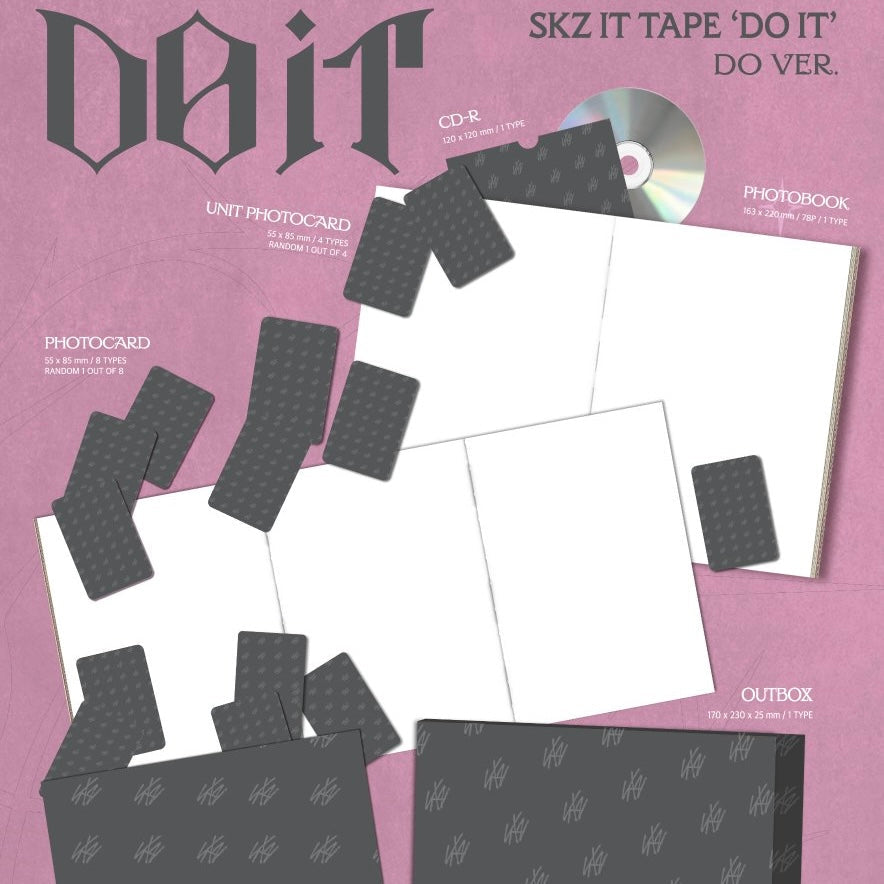 K-POP STRAY KIDS - DO IT ALBUM (DO VER.) LIMITED VER.