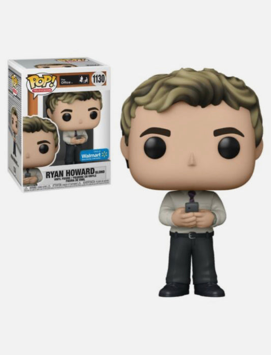 Funko Pop! The Office Ryan Howard (Blond) 1130 Walmart Exclusive + Protector