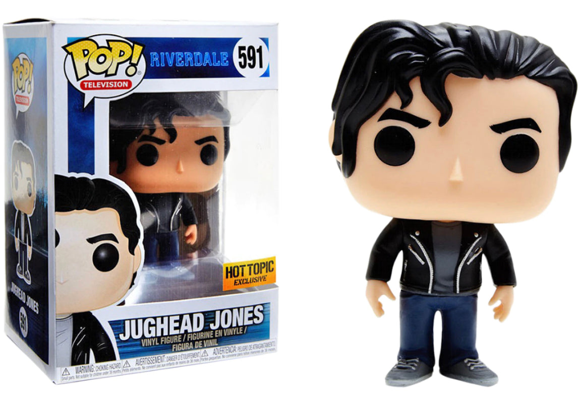 Funko Pop! Riverdale Jughead Jones 591 Hot Topic Exclusive + Free Protector (VAULTED)