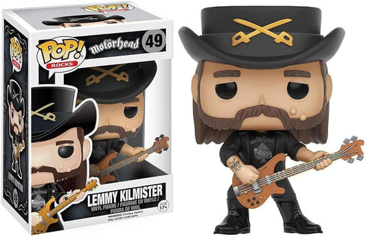 Funko Pop! Motörhead - Lemmy Kilmister 49 (VAULTED) + Free Protector