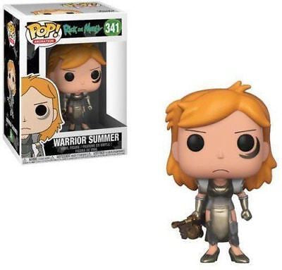 Funko Pop! Rick and Morty - Warrior Summer 341 (VAULTED) + Free Protector