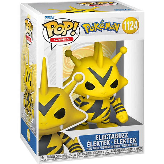 Funko Pop! Pokémon - Electabuzz 1124 Figure + Pop Protector