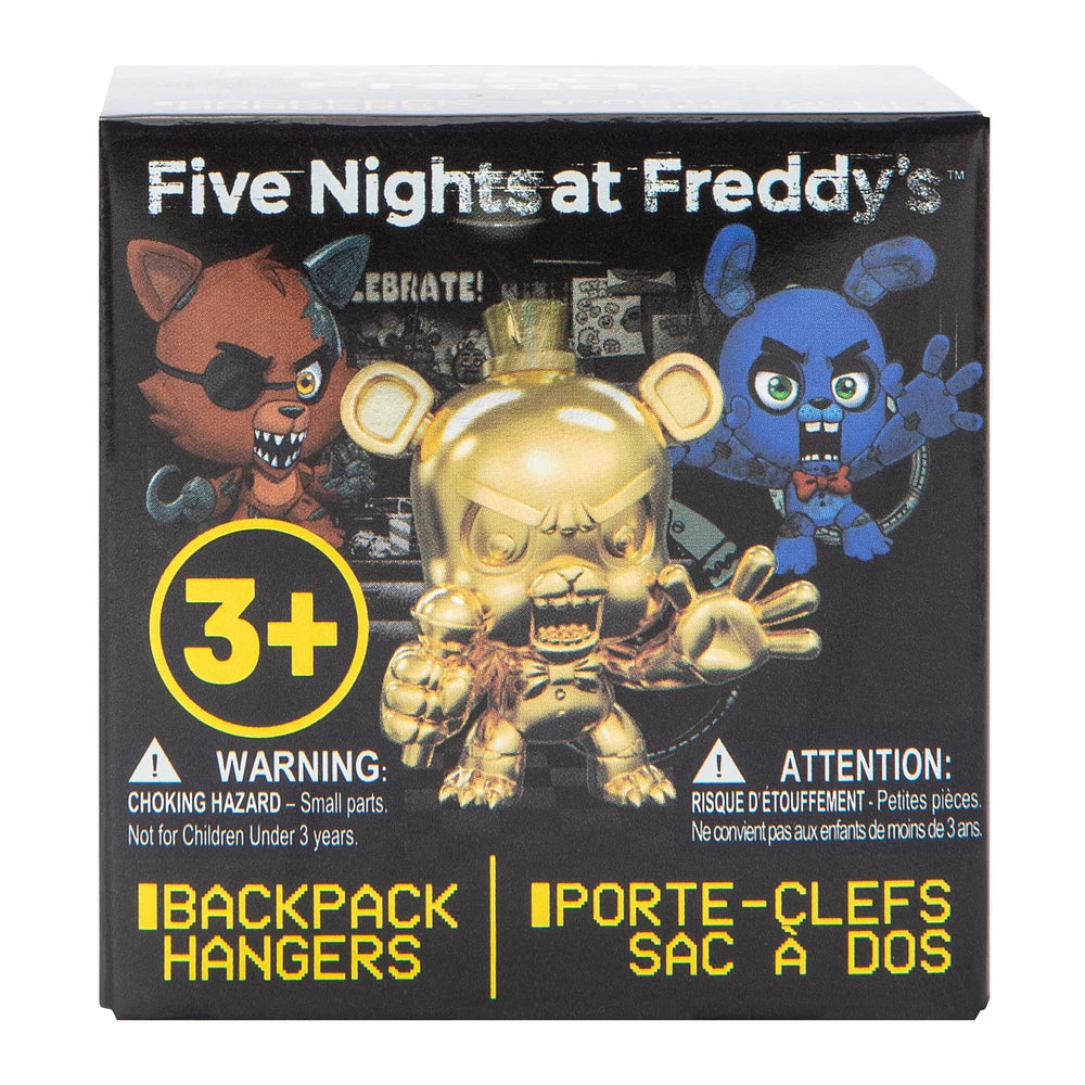 Five Nights at Freddy’s (FNAF) Backpack Hanger Keychain Mystery Blind Box Figure (One Variation Chosen at Random)