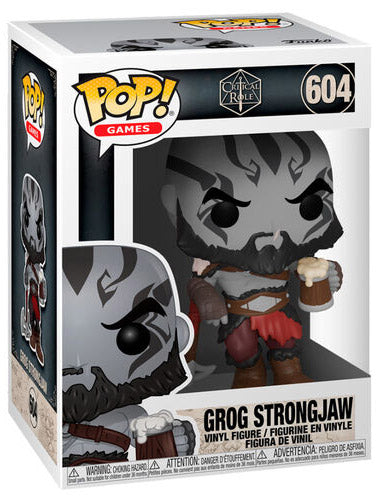 Funko Pop! Critical Role - Grog Strongjaw 604 Figure + Pop Protector
