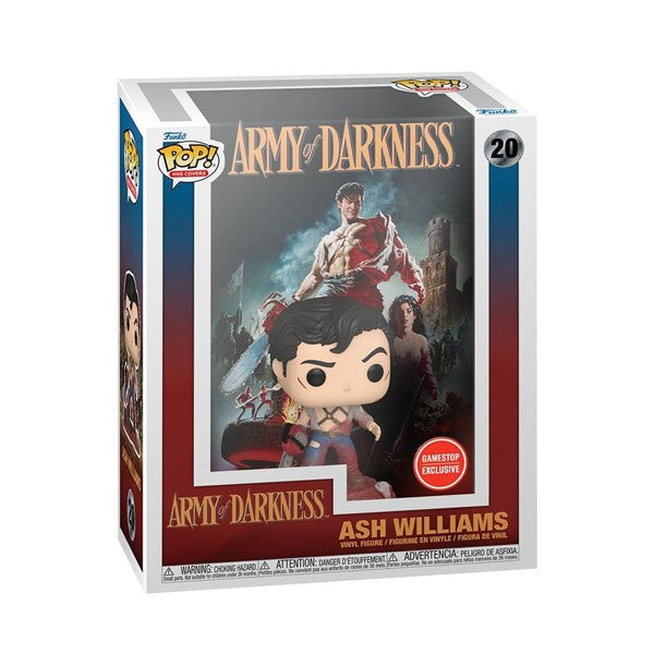 Funko Pop! Army of Darkness - Ash Williams 20 GameStop Exclusive VHS Cover