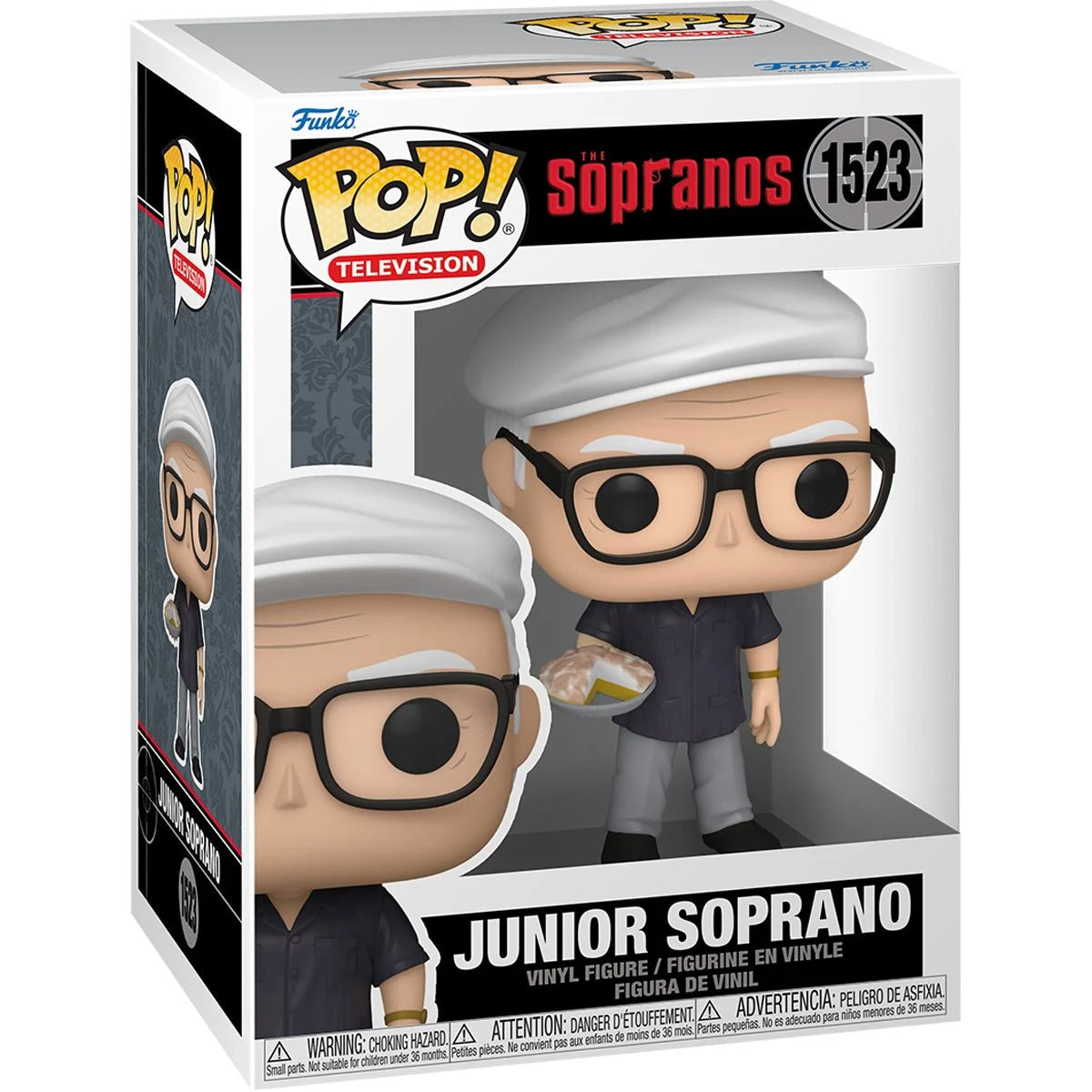 Funko Pop! The Sopranos - Junior Soprano 1523 + Free Protector