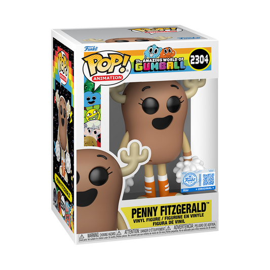 Funko Pop! The Amazing World of Gumball - Penny Fitzgerald 2304 Funko Special Edition Figure + Pop Protector