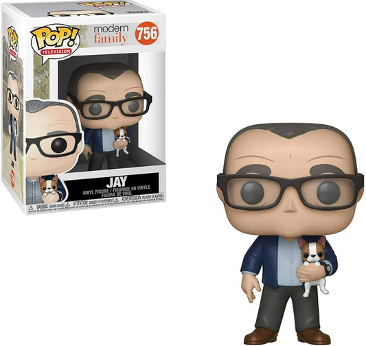 Funko Pop! Modern Family - Jay 756 + Free Protector (VAULTED)