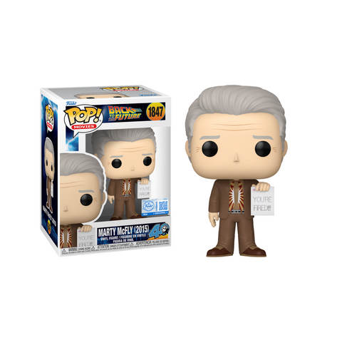 Funko Pop! Back to the Future 40th Anniversary: Marty McFly (2015) 1847 Funko Special Edition Figure + Pop Protector
