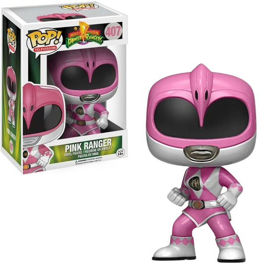 Funko Pop! Mighty Morphin Power Rangers - Pink Ranger 407 (box ware) + Free Protector