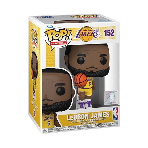 Funko Pop! NBA Los Angeles Lakers - LeBron James 152 + Pop Protector