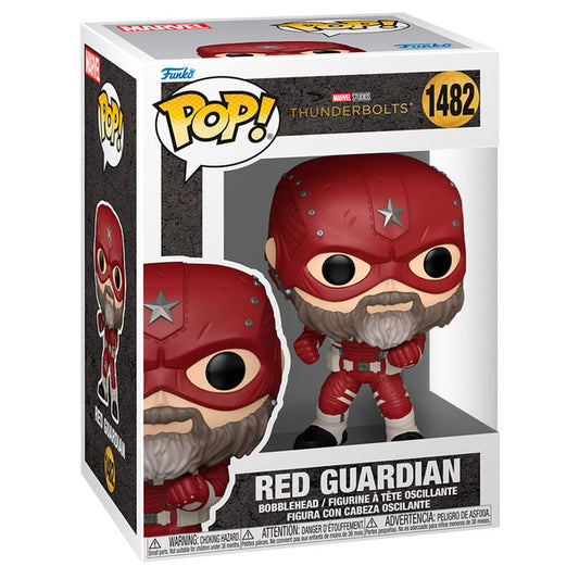 Funko Pop! Marvel Thunderbolts Red Guardian 1482 + Pop Protector