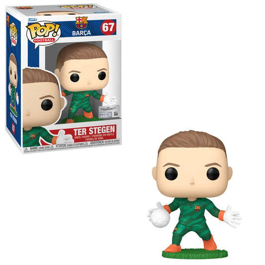 Funko Pop! Football FBC Barcelona Ter Stegen 67 + Free Protector