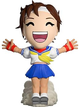 Youtooz Street Fighter Sakura 4.8" Inch Vinyl Figure, Collectible *New In Box*
