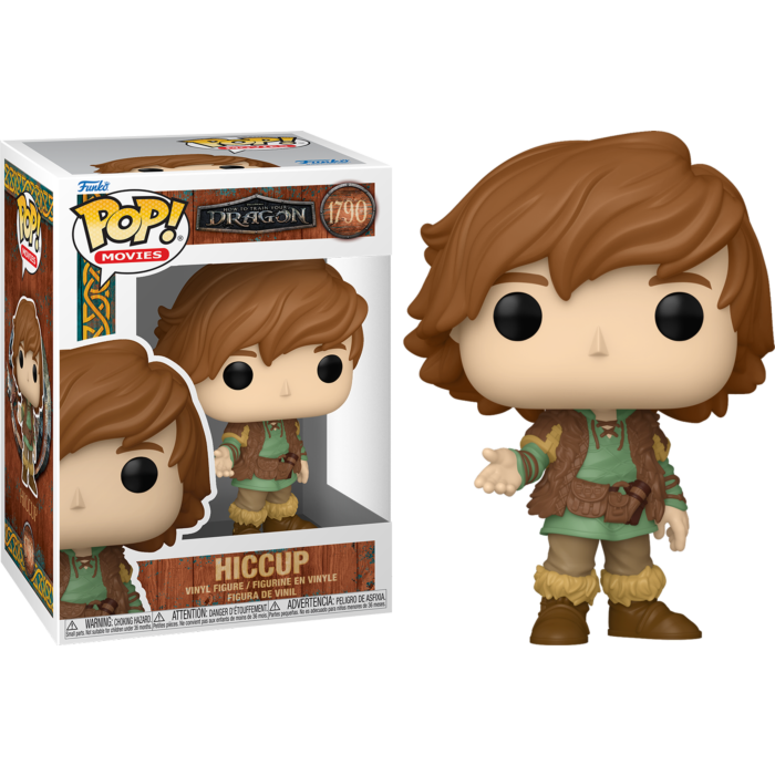 Funko Pop! Live Action How To Train Your Dragon : Hiccup 1790 + Pop Protector