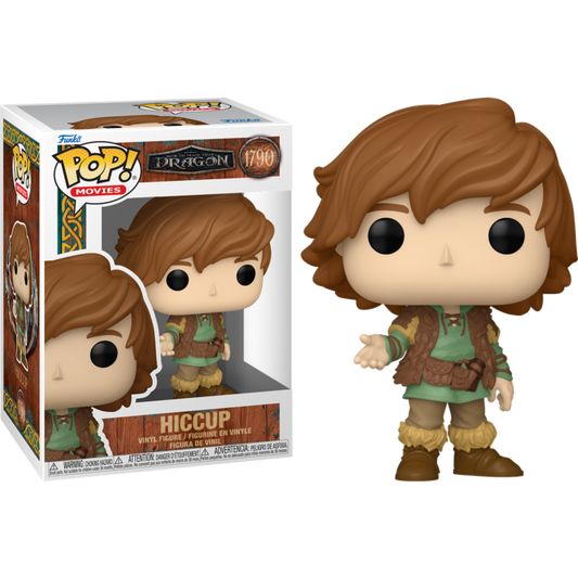 Funko Pop! Live Action How To Train Your Dragon : Hiccup 1790 + Pop Protector