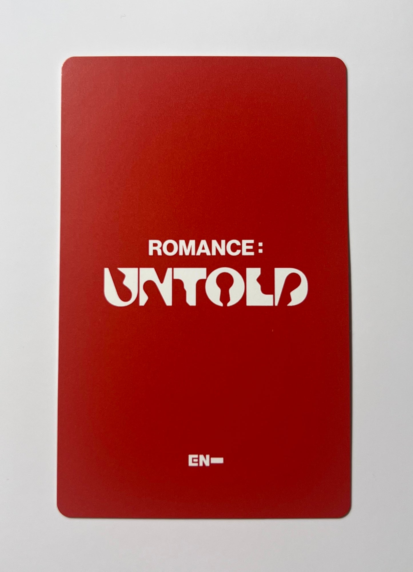 K-pop Enhypen Park Jay Romance : Untold Weverse Album Ver Official Photocard