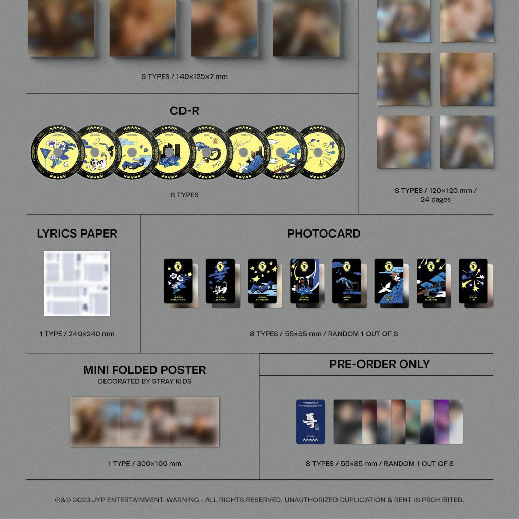 K-POP STRAY KIDS - ★★★★★ (5-STAR) DIGIPACK VER. (8 VERSIONS)