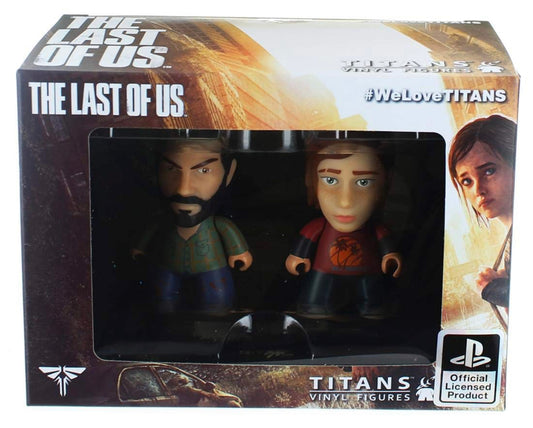 The Last of Us 3” Joel & Ellie Figure Set Titans Vinyl Figures