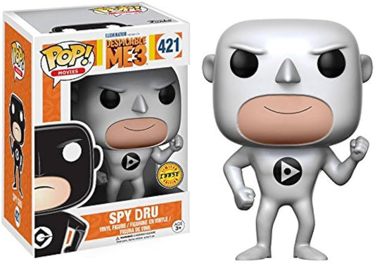 Funko Pop! Illumination Presents Despicable Me Spy Gru 421 CHASE (VAULTED) + Free Protector