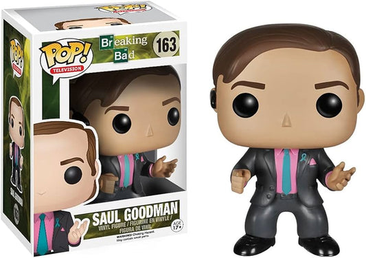 Funko Pop! Breaking Bad Saul Goodman 163 (VAULTED) + Pop Protector