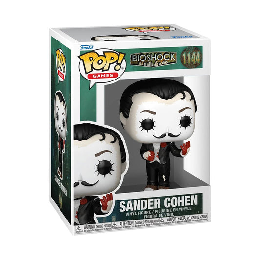Funko Pop! Bioshock - Sander Cohen 1144 Figure + Pop Protector